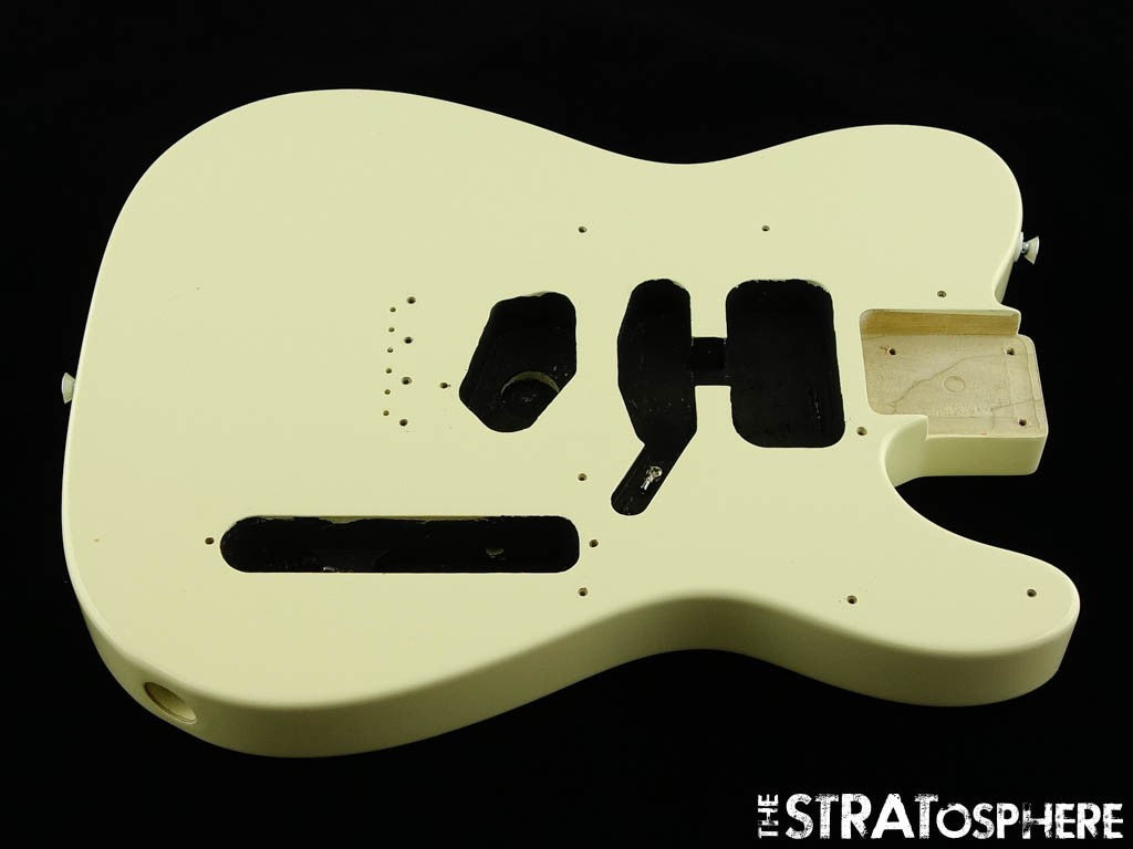 Fender Standard Telecaster Tele BODY Guitar Parts, Poplar Olympic White!