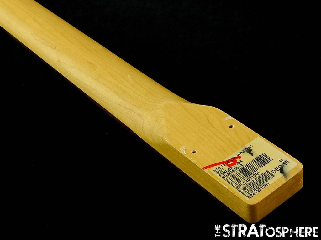 Fender Standard Telecaster Tele NECK + TUNERS Modern ''C'' Guitar Part, Laurel