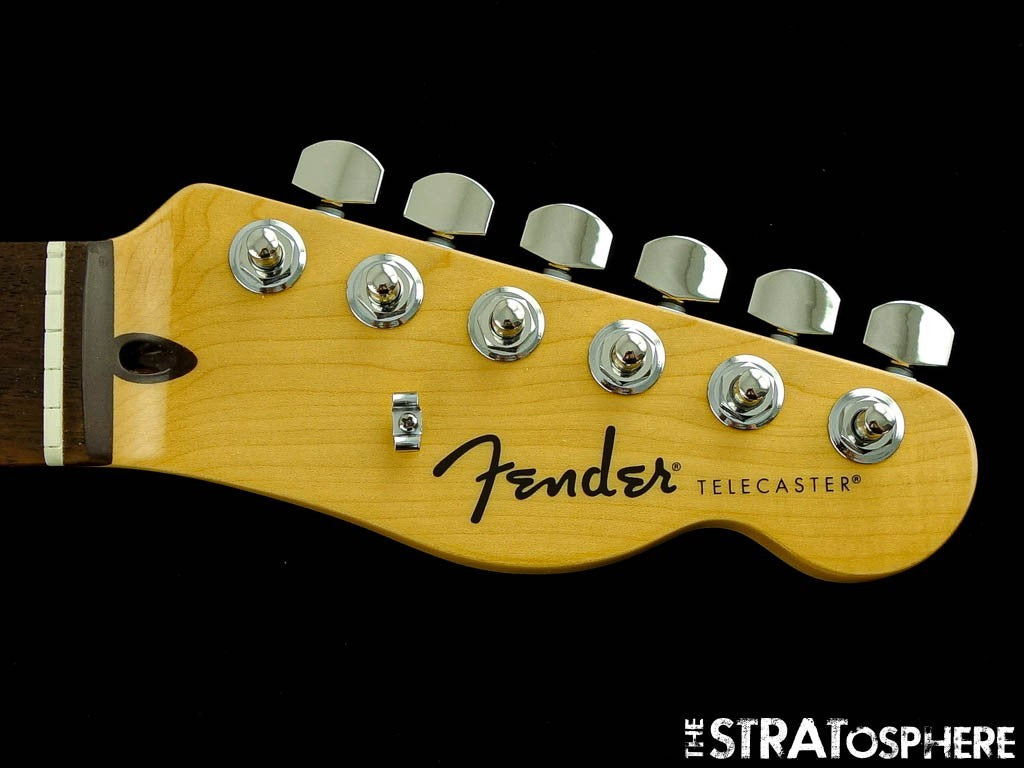 Fender Standard Telecaster Tele NECK + TUNERS Modern ''C'' Guitar Part, Laurel