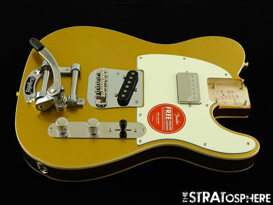 Fender Squier Classic Vibe Custom Tele SH BIGSBY LOADED BODY Aztec Gold