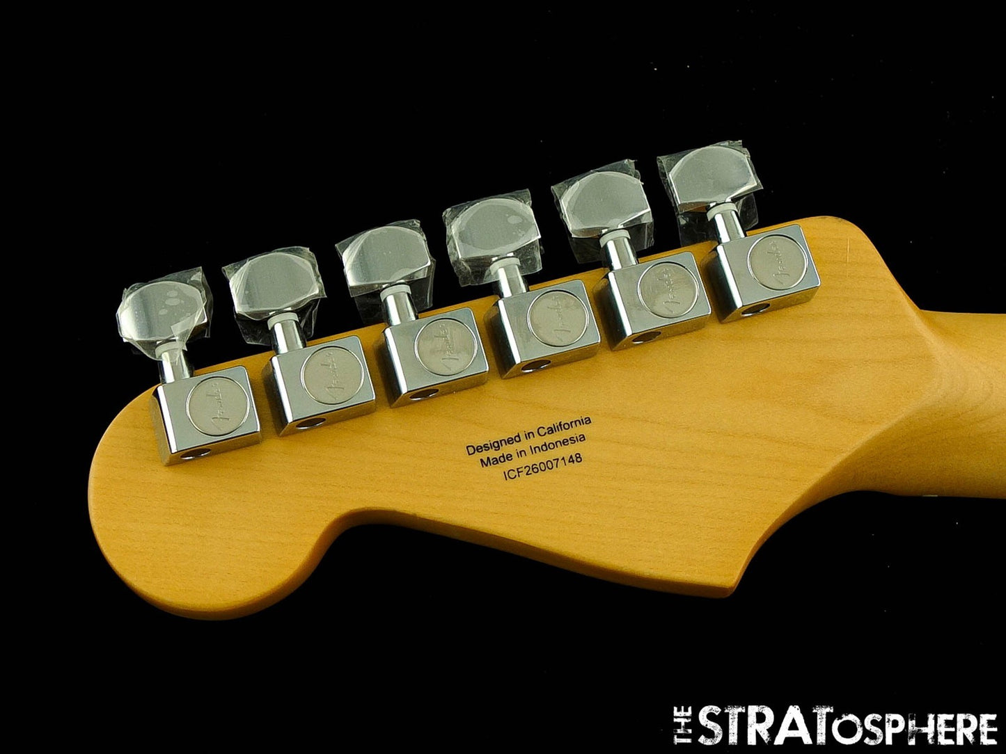 Fender Standard Stratocaster Strat NECK + TUNERS - Modern ''C'', Maple.