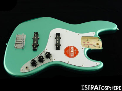 Fender Squier Affinity Active J Jazz BASS LOADED BODY, Preamp, Mystic Surf Green