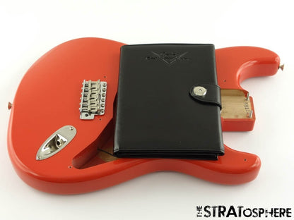 Fender Custom Shop 58 C/R Strat TCP BODY & HARDWARE Aged Fiesta Red