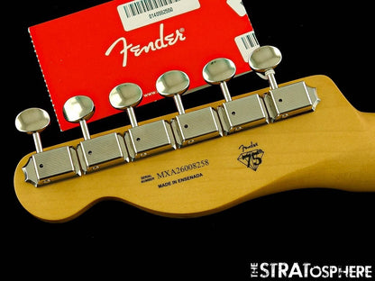 Fender Player II Series Telecaster Tele NECK &nd TUNERS - Rolled Edge, MN, Maple