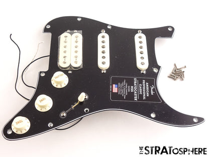 Fender American Professional Classic Strat HSS LOADED PICKGUARD, BLK Black