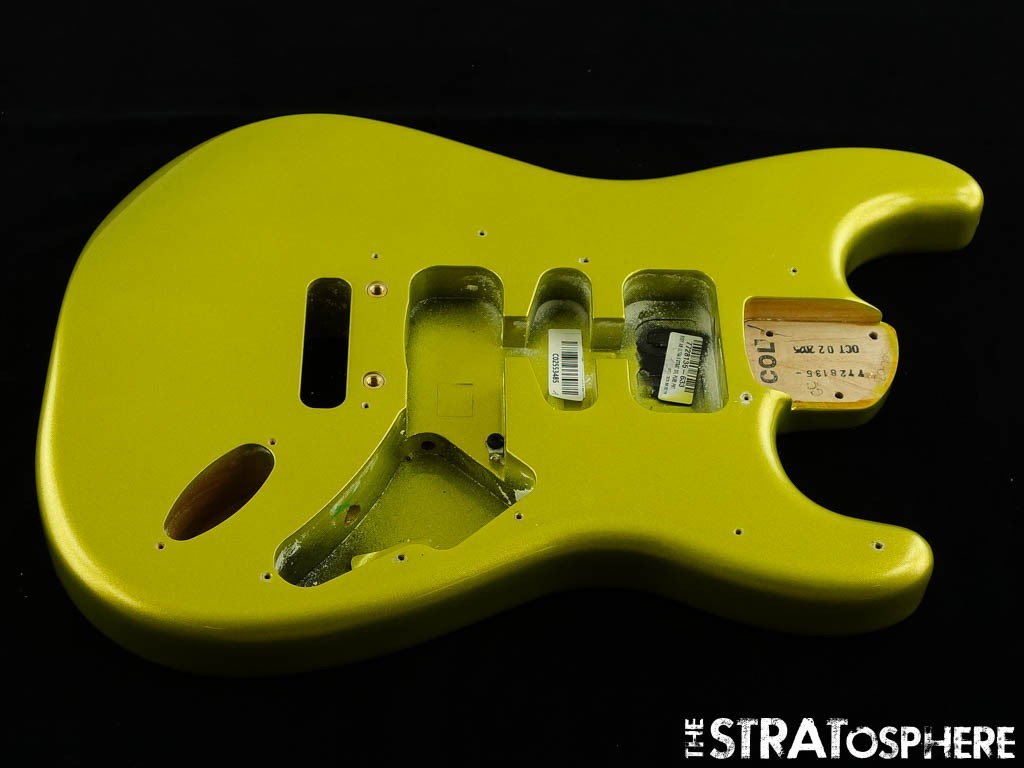 Fender American Ultra II Stratocaster Strat BODY, USA Alder Solar Flare