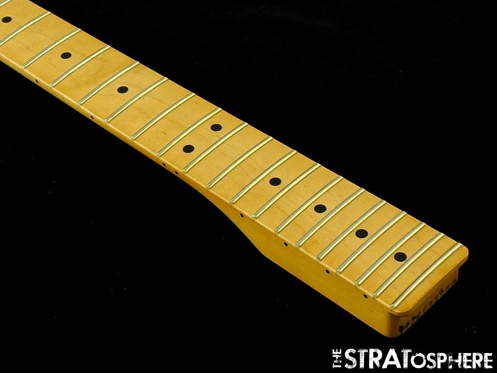 Fender Player II Modified Tele NECK + LOCKING TUNERS, Rolled Edges ''C'', Maple