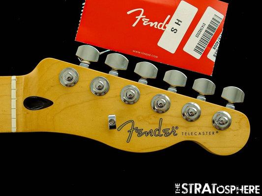 Fender Player II Modified Tele NECK + LOCKING TUNERS, Rolled Edges ''C'', Maple