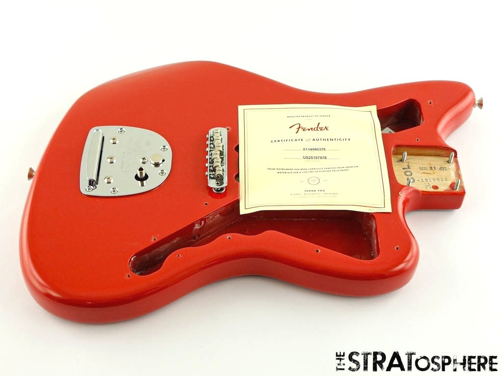 Fender American Professional Classic Jazzmaster BODY & HARDWARE Faded Dakota Red