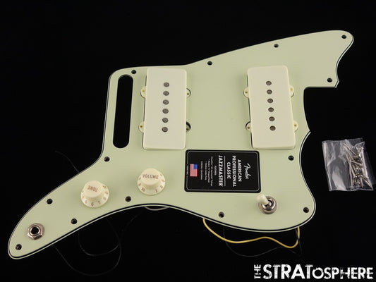 Fender American Professional Classic Jazzmaster, LOADED PICKGUARD, Mint Green