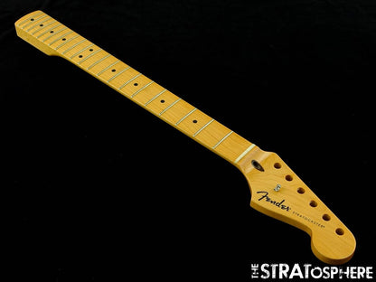 Fender Standard Stratocaster Strat NECK, Modern C Guitar Part, Maple