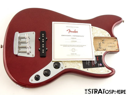 Fender American Performer Mustang Bass LOADED BODY USA Part Aubergine
