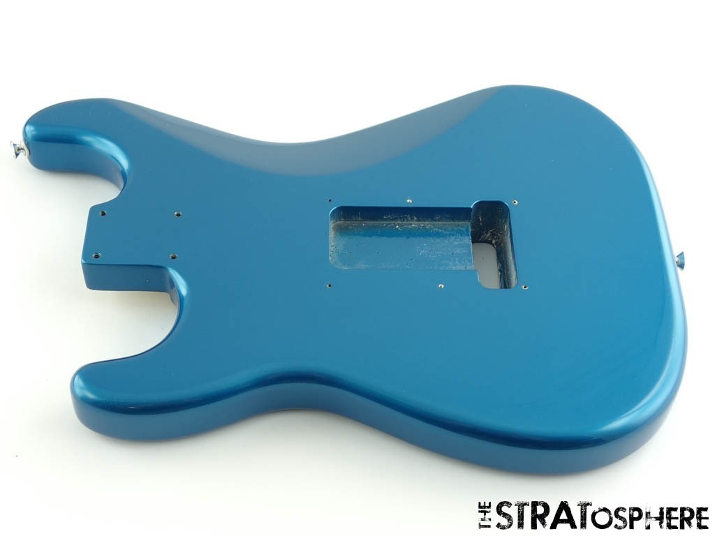 Fender Standard Stratocaster Strat BODY Poplar Aqua Marine Metallic $10 OFF