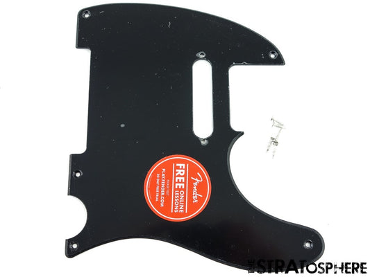 Fender Squier Classic Vibe 50s Tele PICKGUARD Guitar Telecaster Black 1 Ply.