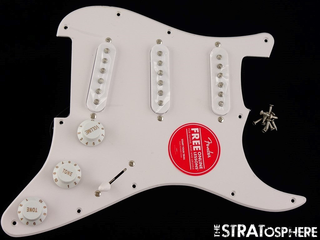 Fender Squier Sonic Series Strat HT, LOADED PICKGUARD, Stratocaster, Prewired.