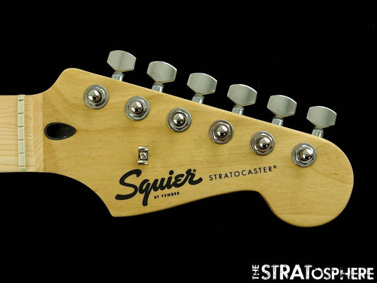Fender Squier Sonic HT Strat, NECK & TUNERS Guitar Part Stratocaster MN Maple