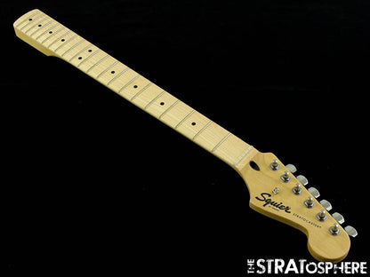Fender Squier Sonic HT Strat, NECK & TUNERS Guitar Part Stratocaster MN Maple