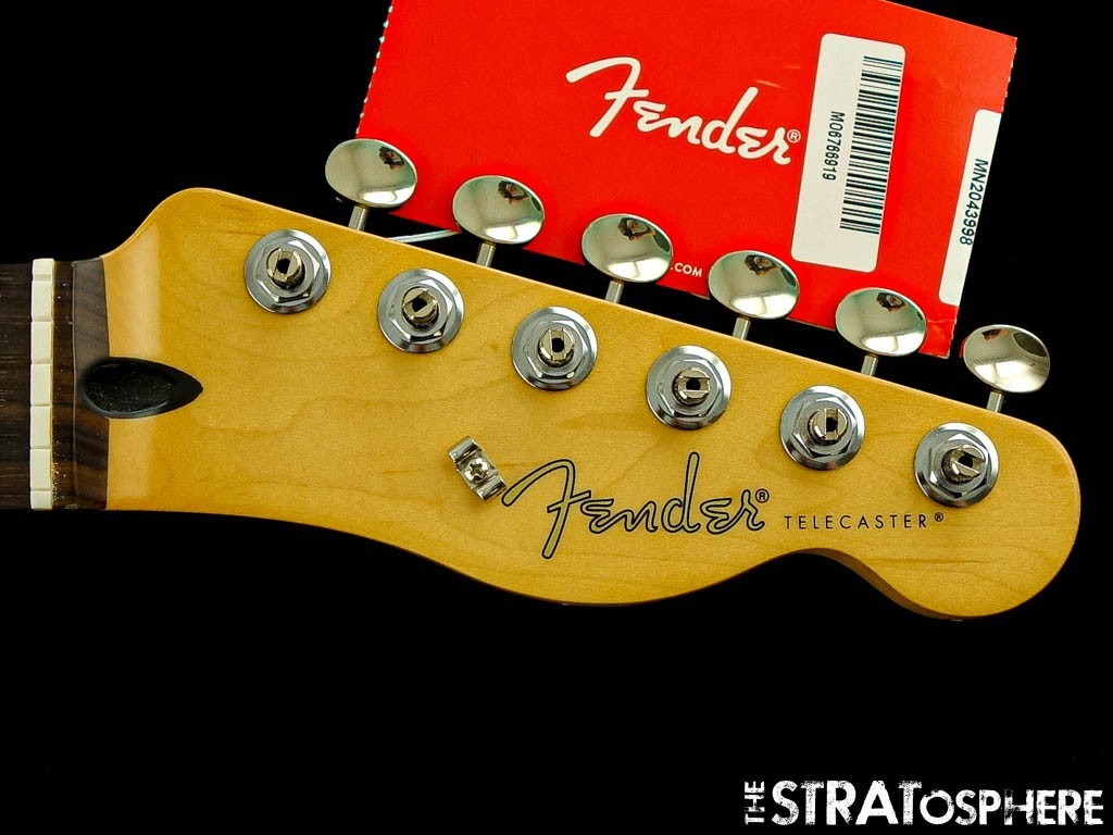 Fender Player II Tele Series NECK & TUNERS, Rolled Edge, ''C'' Shape Rosewood