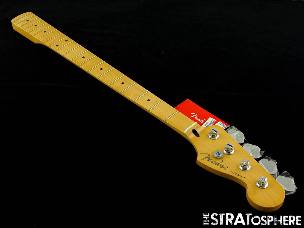 Fender Player II Jazz BASS NECK & TUNERS, Bass Guitar Part, Modern ''C'' Maple
