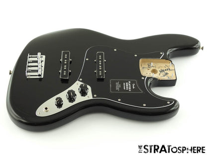 Fender Player II Jazz Bass LOADED BODY, Bass Guitar Alnico 5 Black