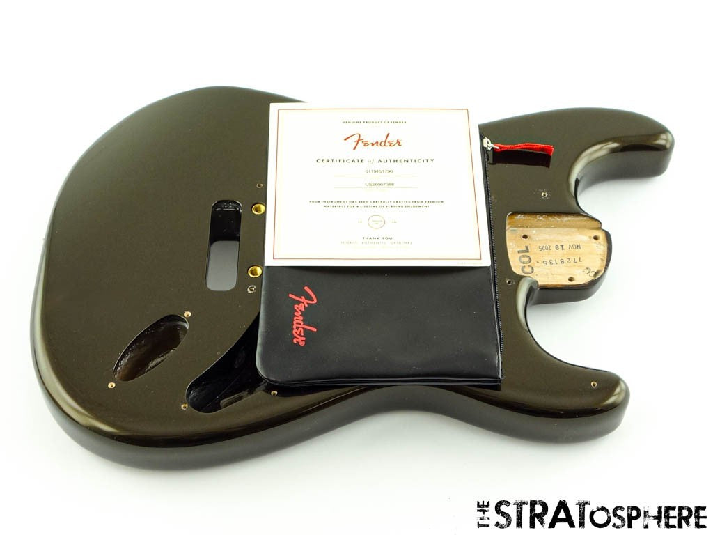 Fender American Ultra II Stratocaster Strat BODY, USA Guitar Part Texas Tea