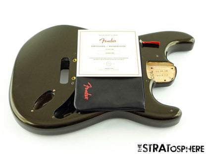 Fender American Ultra II Stratocaster Strat BODY, USA Guitar Part Texas Tea