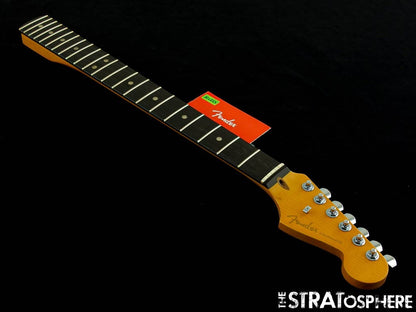 Fender American Ultra II Stratocast Strat, NECK + LOCKING TUNERS, Ebony