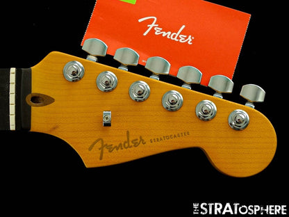 Fender American Ultra II Stratocast Strat, NECK + LOCKING TUNERS, Ebony