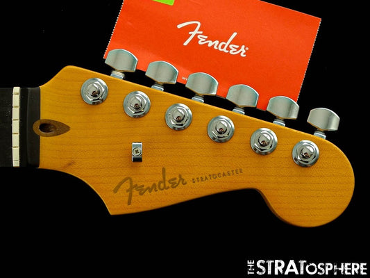 Fender American Ultra II Stratocast Strat, NECK + LOCKING TUNERS, Ebony