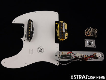Fender Squier Sonic Tele LOADED PICKGUARD, Telecaster Guitar, Prewired, White!