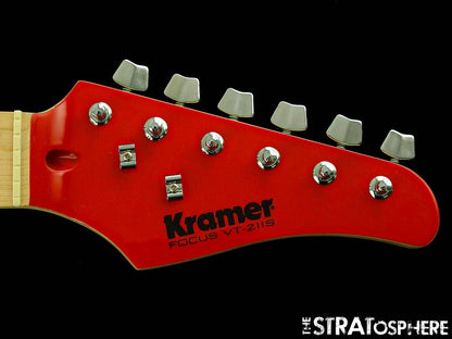 Kramer Focus VT-211S NECK + TUNERS, 25.5'' Guitar Slim Profile Painted HS, Maple