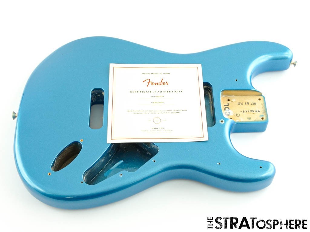 Fender American Professional Classic Strat BODY USA Faded Lake Placid Blue
