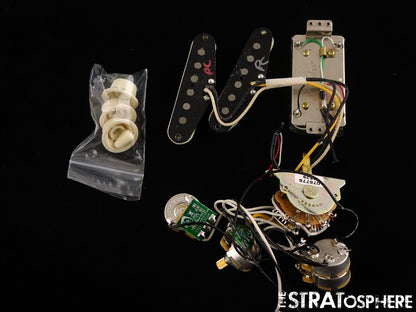 Fender American Professional Classic HSS Strat PICKUPS POTS KNOBS SWITCH Parts!