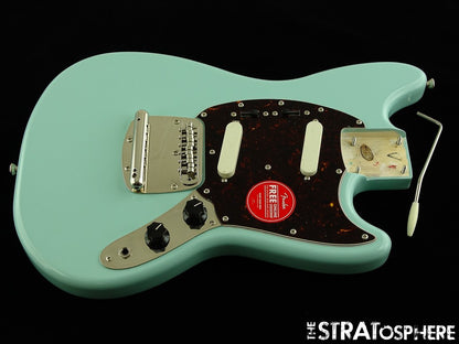 Fender Squier Classic Vibe 60s Mustang Guitar LOADED BODY, Alnico Sonic Blue.
