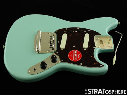 Fender Squier Classic Vibe 60s Mustang Guitar LOADED BODY, Alnico Sonic Blue.