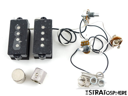 Fender Squier Classic Vibe 70s P Bass PICKUPS POTS KNOBS+ Jack Precision