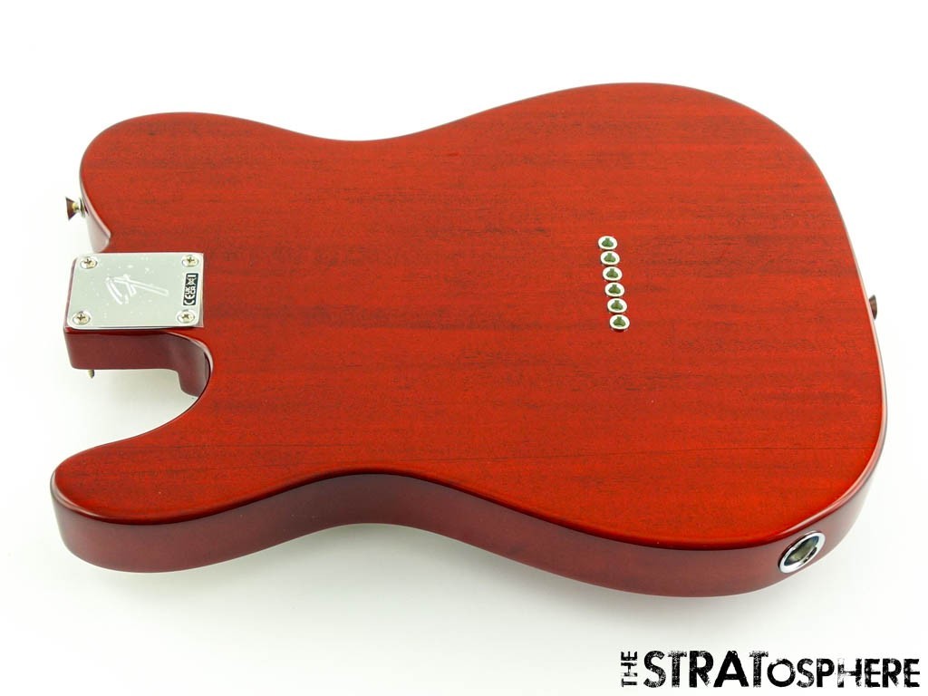 Fender Player II Telecaster Tele LOADED BODY Chambered Mahogany Transpar Cherry