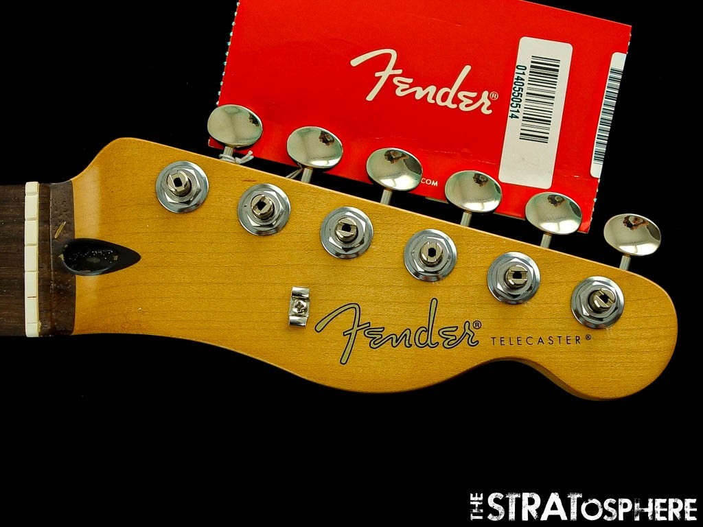 Fender Player II Tele Series NECK & TUNERS, Rolled Edge, ''C'' Shape Rosewood