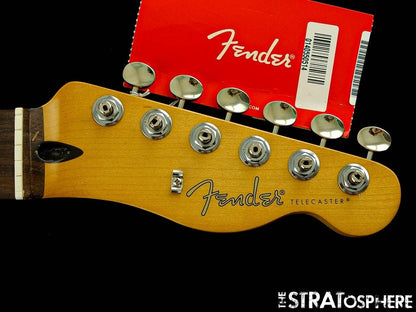 Fender Player II Tele Series NECK & TUNERS, Rolled Edge, ''C'' Shape Rosewood
