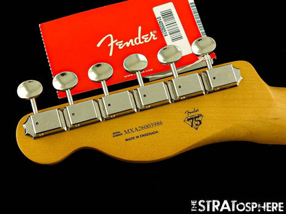 Fender Player II Tele Series NECK & TUNERS, Rolled Edge, ''C'' Shape Rosewood