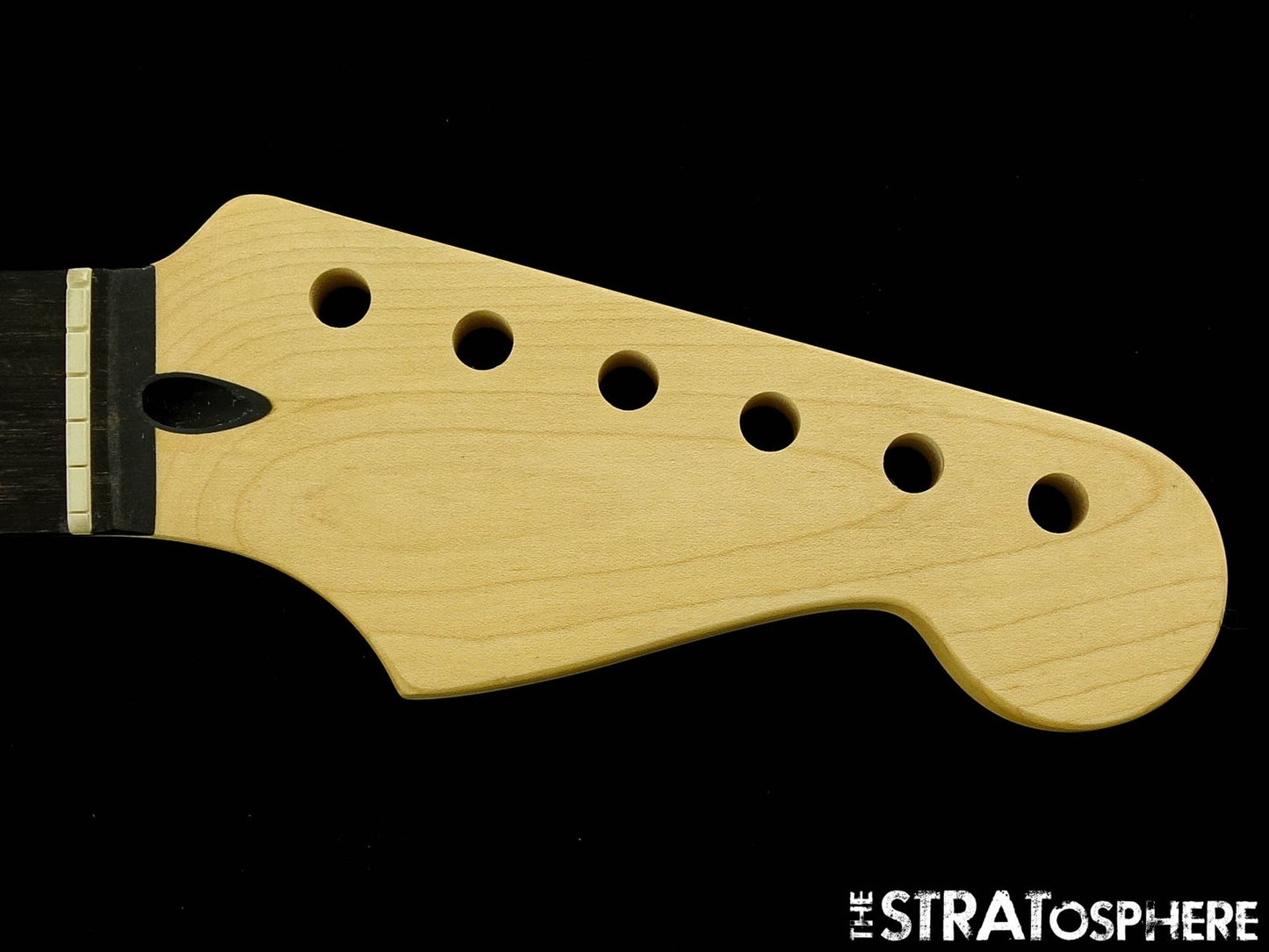 FOR REPAIR Fender Lic Mighty Ebony Compound NECK for Strat MM2910CR-M 50% OFF