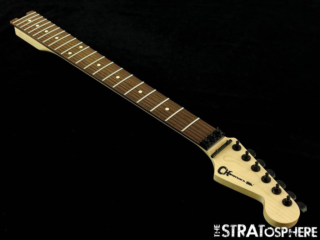 Charvel Pro Mod San Dimas NECK + TUNERS, Locking Nut, Compound Speed EBONY