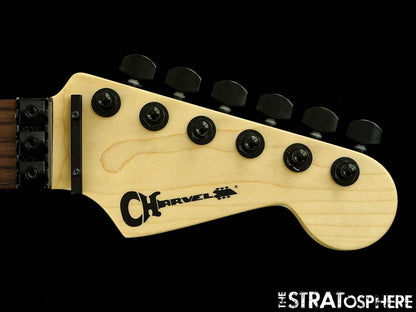 Charvel Pro Mod San Dimas NECK + TUNERS, Locking Nut, Compound Speed EBONY