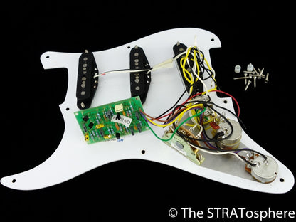 Fender CLAPTON Strat LOADED PICKGUARD Stratocaster Noiseless & Boost, Prewired