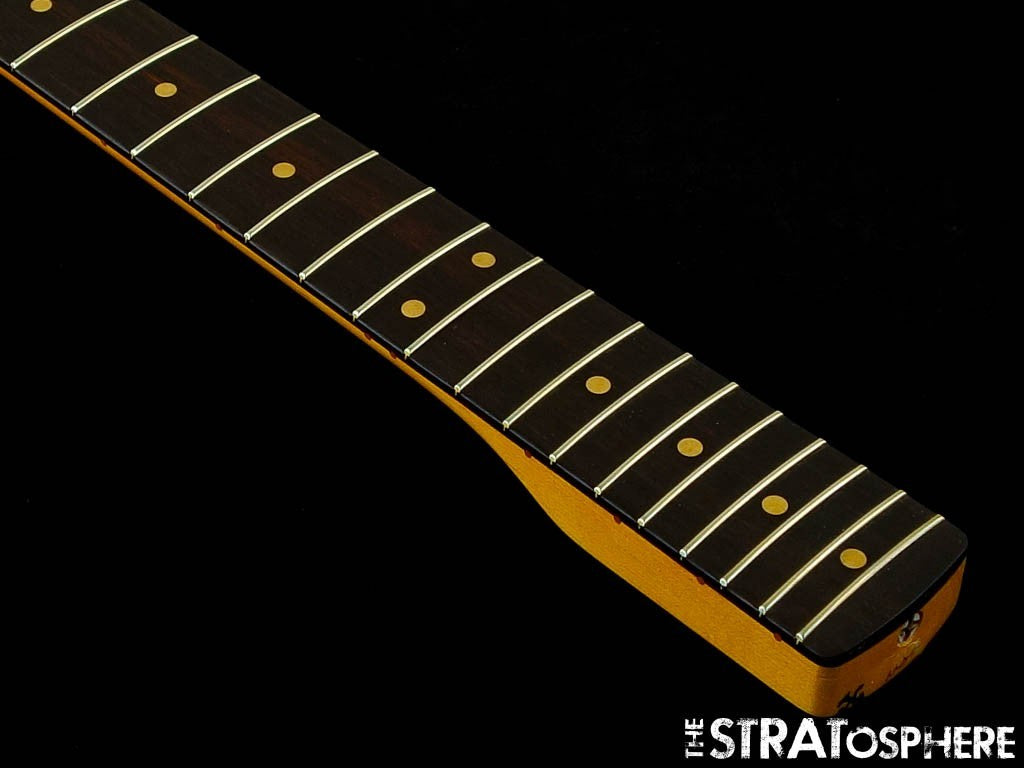 Fender AV II American Vintage 61 Strat NECK + TUNERS 1961 Stratocaster Rosewood