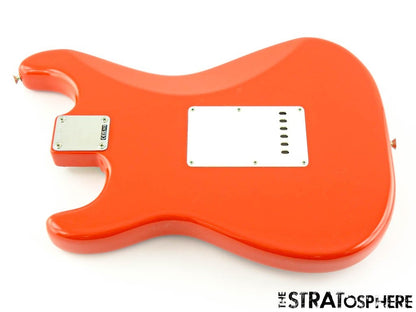 Fender AV II American Vintage 1961 Strat BODY +HARDWARE Fiesta Red