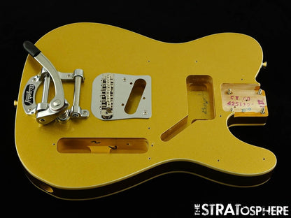 Fender Squier Classic Vibe Custom Tele SH BIGSBY BODY w/ HARDWARE Aztec Gold