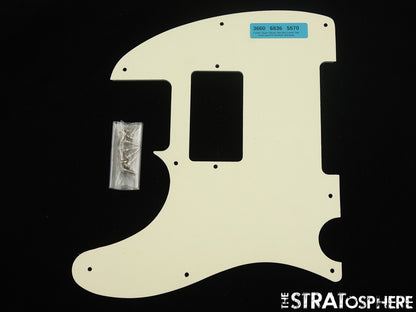Fender Squier Classic Vibe 60s Custom Tele SH Parchment, PICKGUARD, Telecaster.