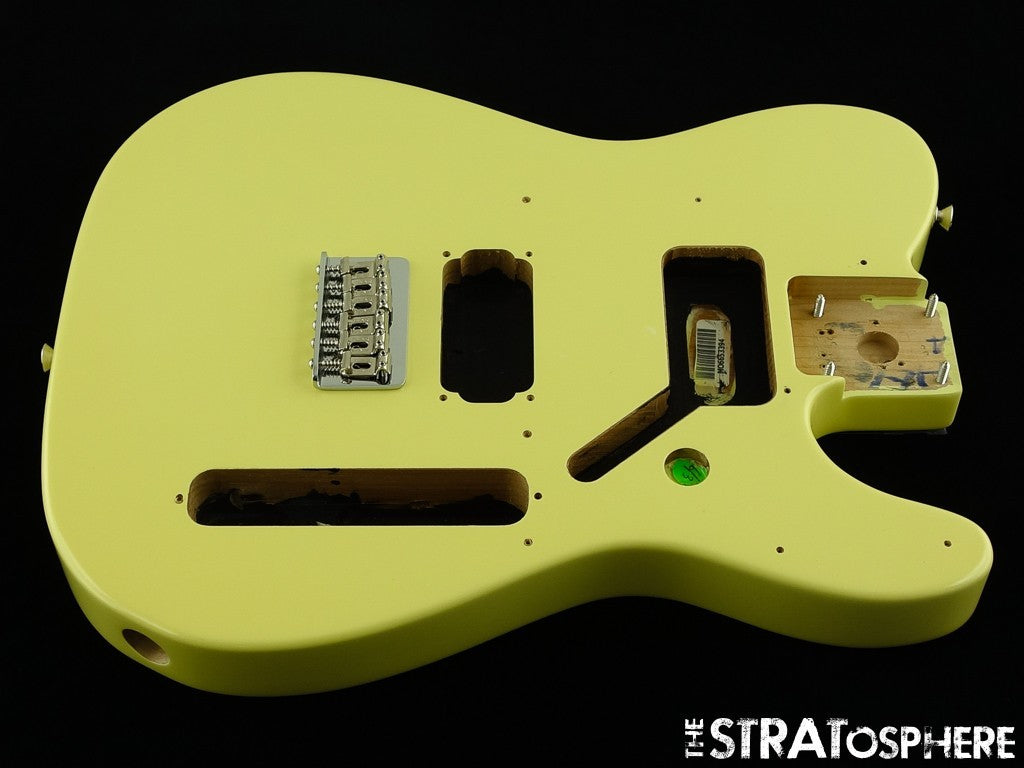 Fender Player II Series Telecaster HH Tele BODY + HARDWARE Hialeah Yellow.