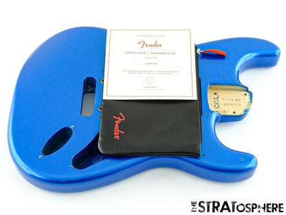 Fender American Ultra II Stratocaster Strat BODY, USA Alder Noble Blue